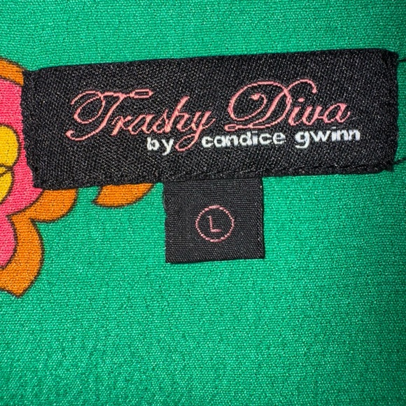 *SOLD* 1930s Wrap Top - Phoenix and Dragons - Picture 7 of 7